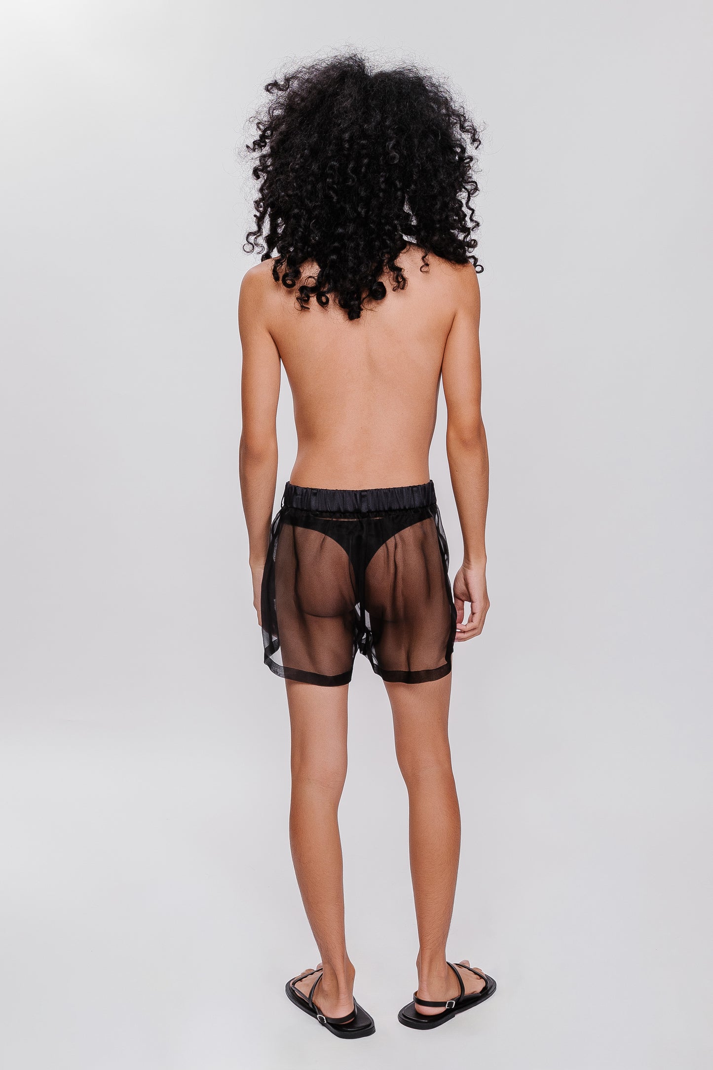 Silk Organza Short 3"