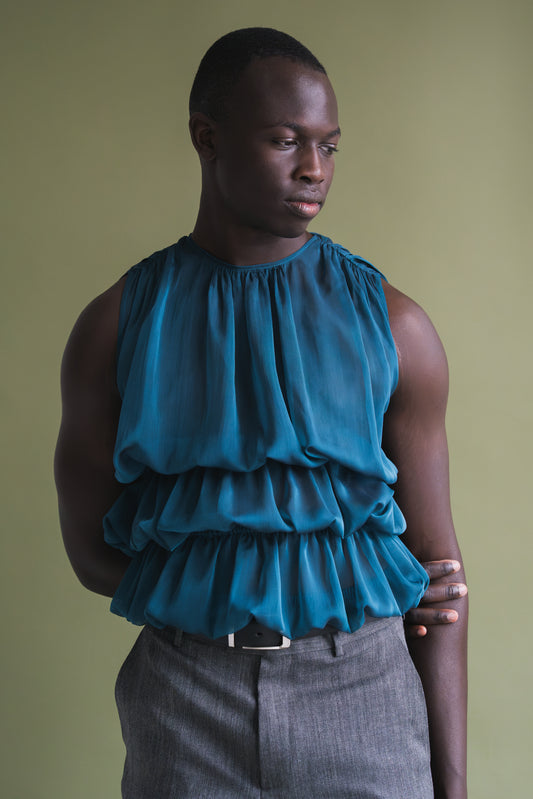 'Cascata' Georgette Top